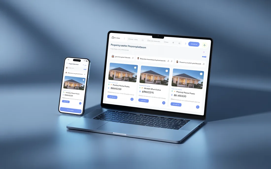 Aperçu de la plateforme immobilière IHBAM